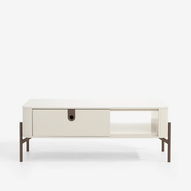 Konferenční stolek RONDO kašmírový lak mat.