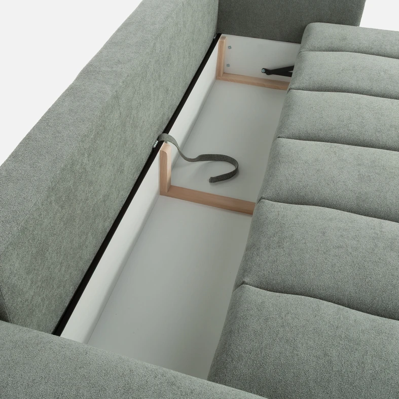 Rozkládací pohovka 3místná šalvějová PASSO