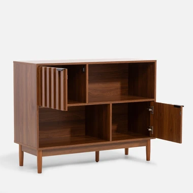 Široká drážkovaná komoda TURRO