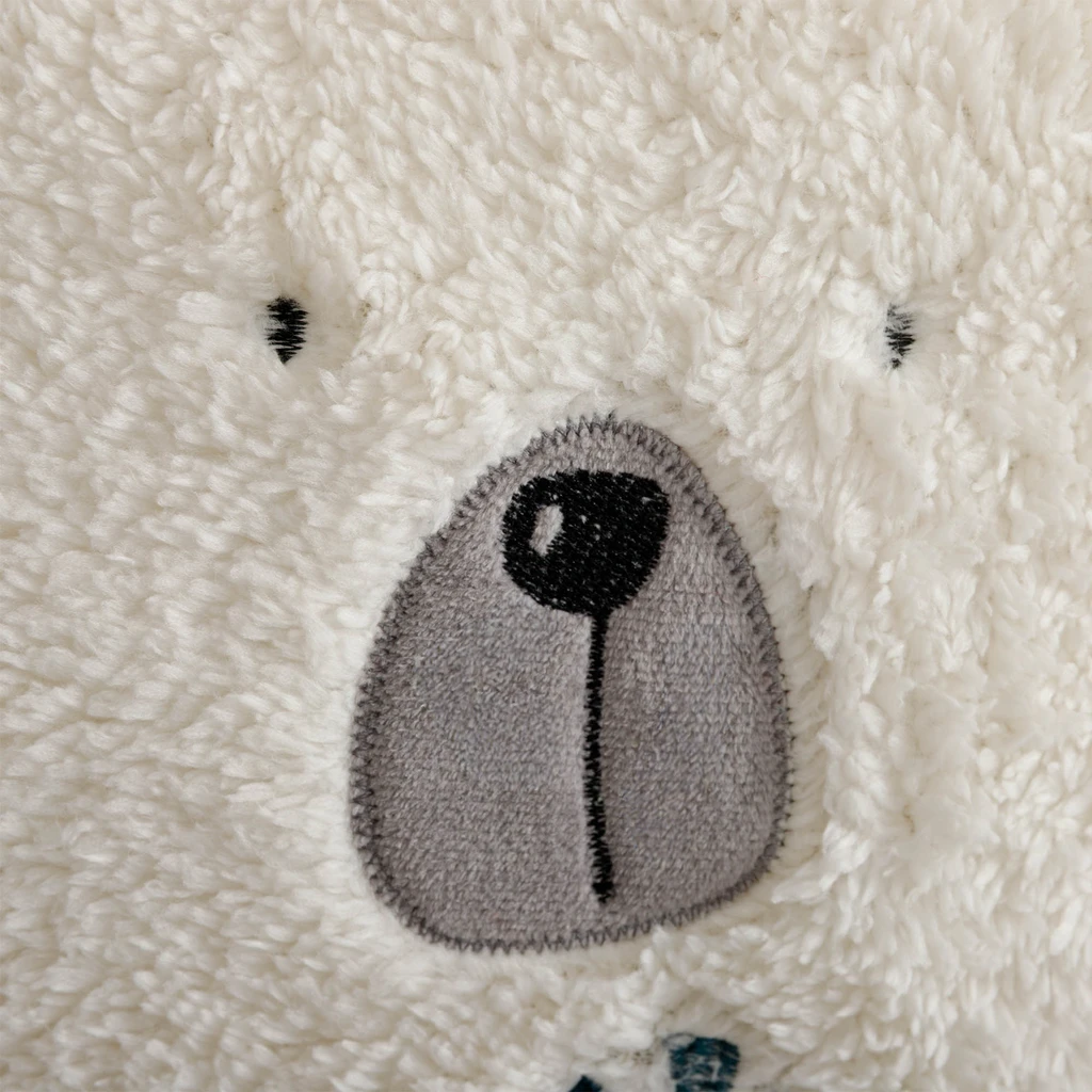 Polštář s vánočním motivem s medvědem FLUFF 45x45 cm