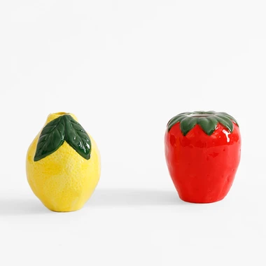 Dekorativní váza ve tvaru jahody 10 cm