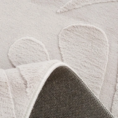 Koberec do obývacího pokoje SIDARI, světle šedý, 160x230 cm