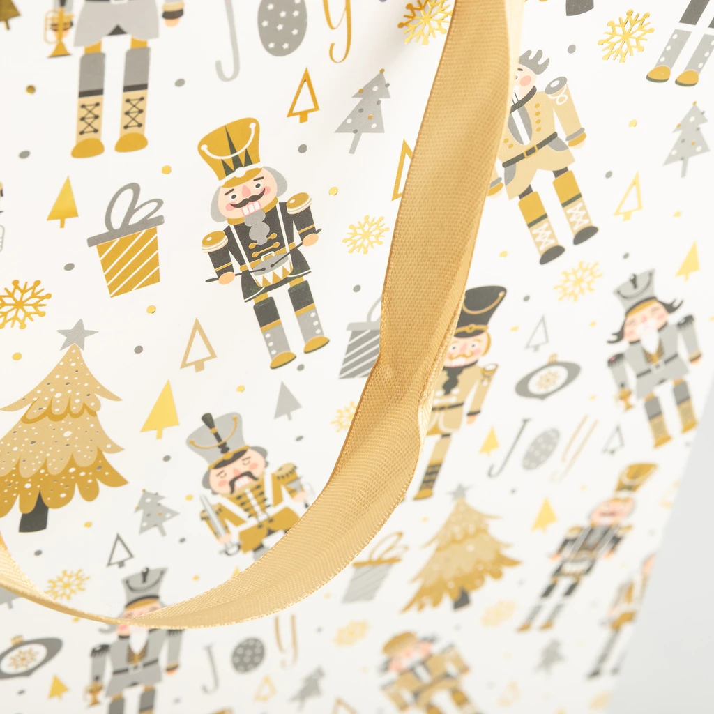 Vánoční dárková taška 34,5 cm MIX