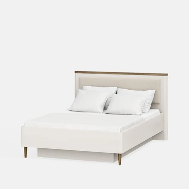Postel s čalouněným čelem a roštem LACETTI 140x200