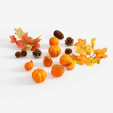 Dekorace PODZIMNÍ LISTÍ MIX