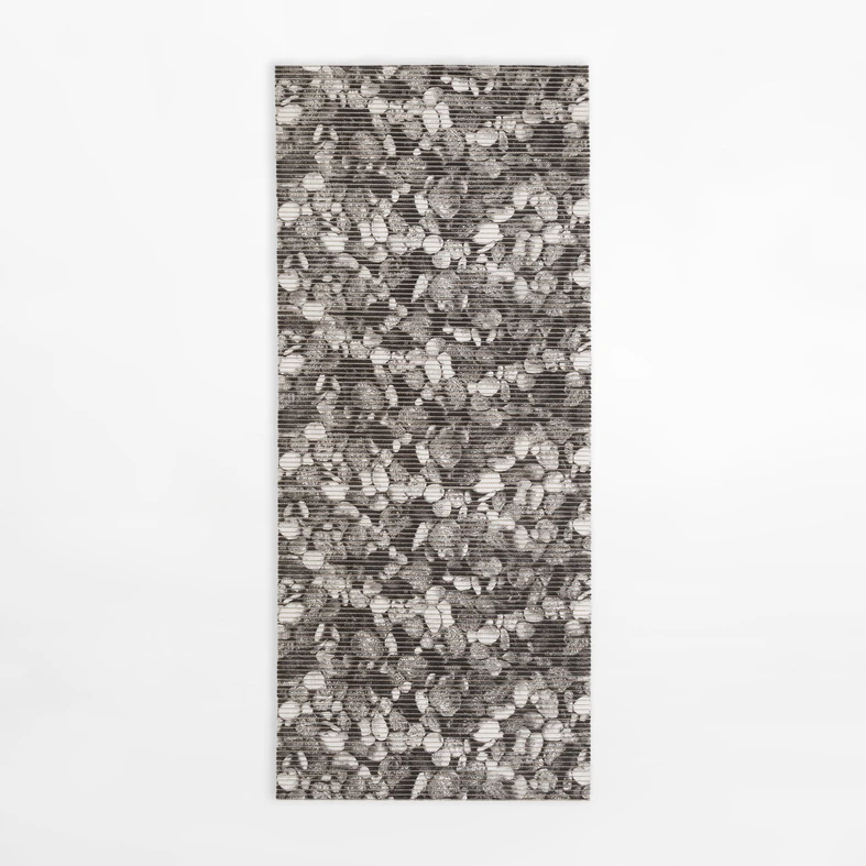 Koupelnová předložka CANARIA, kameny, 65x150 cm