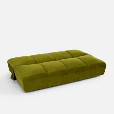 Rozkládací pohovka LUK světle zelená