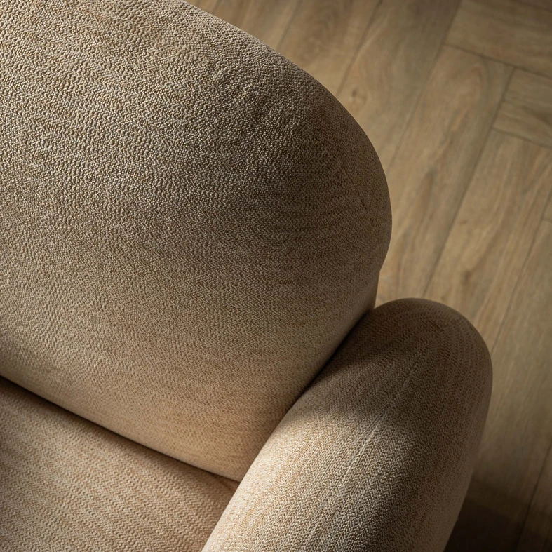 Čalouněné křeslo VIWARA béžové