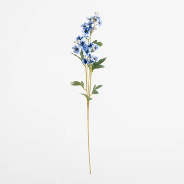 Umělá modrá polní květina 88 cm