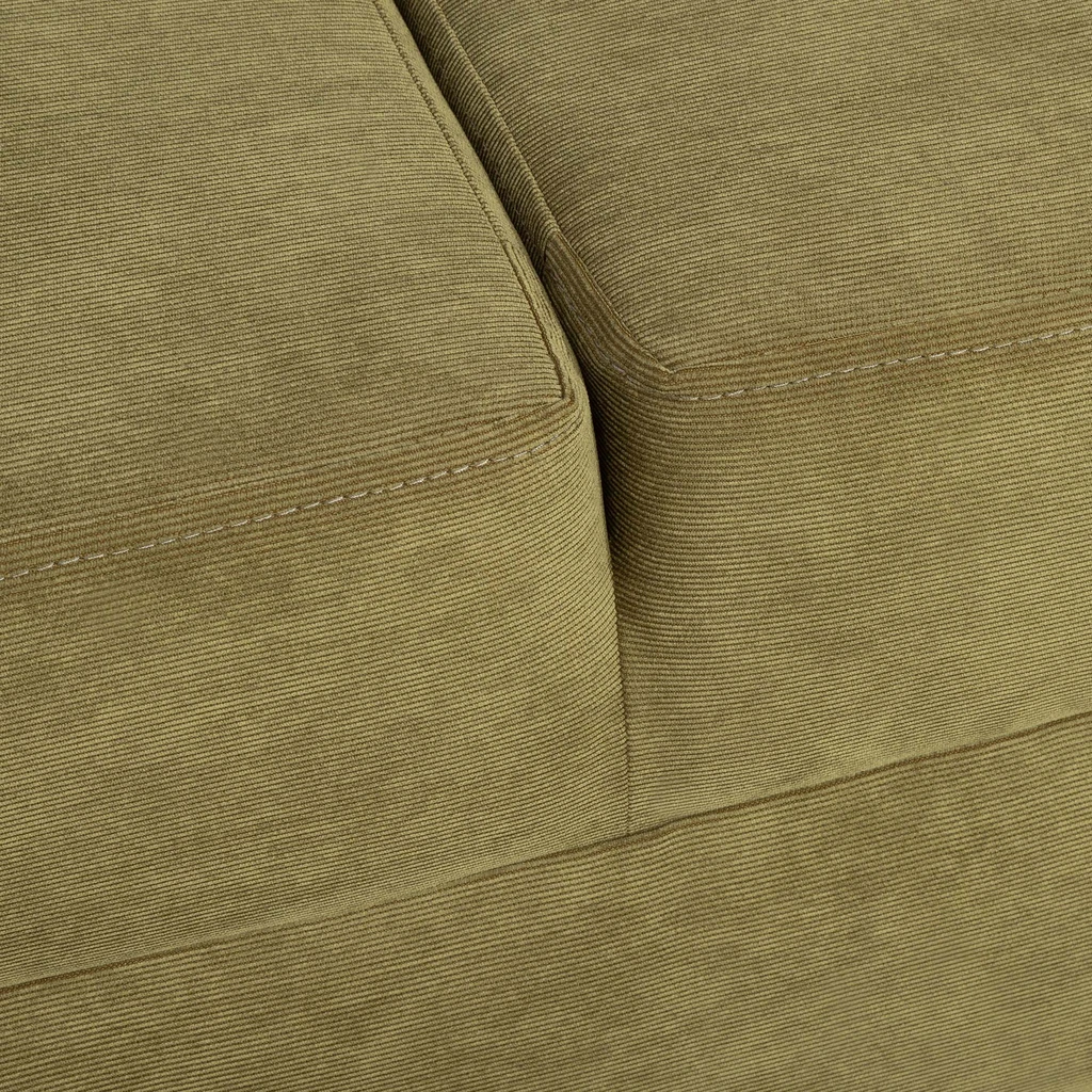 Trojmístná rozkládací pohovka MOSKA olivová