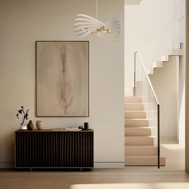 Závěsné svítidlo SPARKLE IV béžovo-zlatý mat