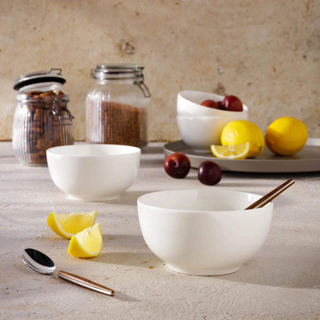 Bílá porcelánová miska 550 ml