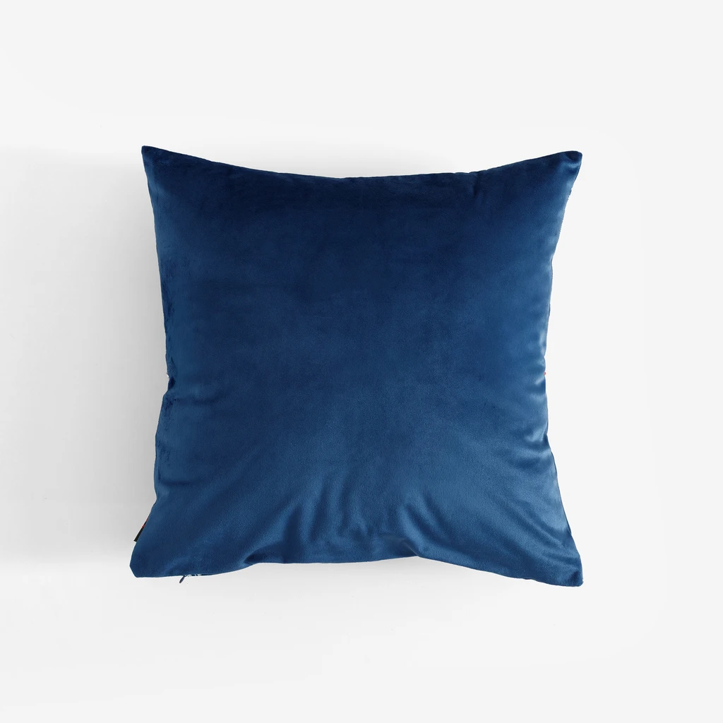 Vánoční povlak na polštář tmavě modrý GIFT 45x45 cm