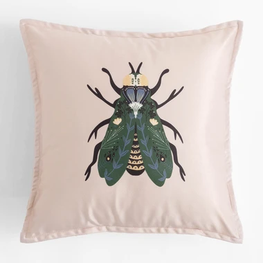 Krémový povlak na polštář ALUNA 45x45 cm