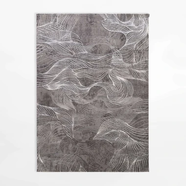 Šedý koberec do obývacího pokoje SPAZZIO 160x230 cm