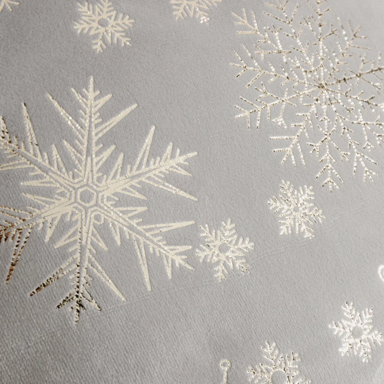 Dekorační polštář s hvězdičkami CELEBRI šedý 45x45 cm