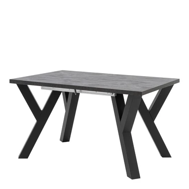Rozkládací stůl PIER tmavý beton