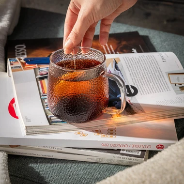 Sada 2 sklenic s uchem, 380 ml