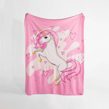 Fleecová deka JEDNOROŽEC 150x200 cm