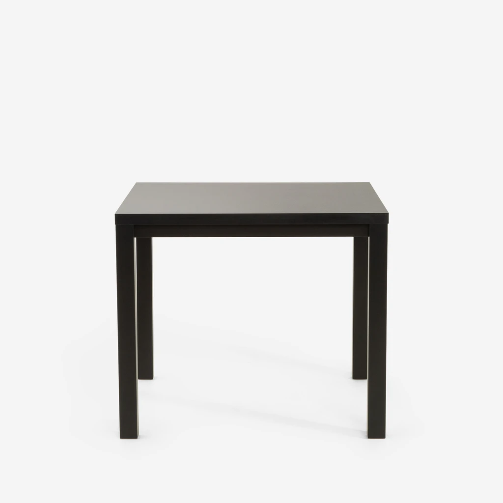 Malý stůl černý mat JUNI 90 cm