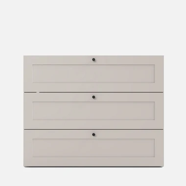 Komoda se 3 zásuvkami MARIO kašmírová