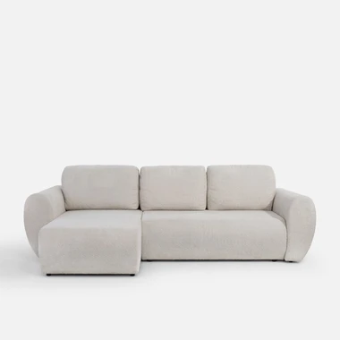 Rozkládací sedací souprava SILVA šedo-béžová