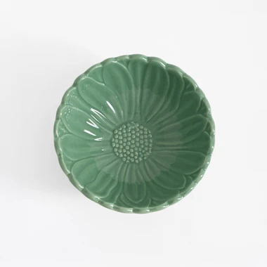 Zelená květinová miska 180 ml