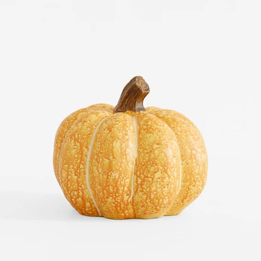 Dekorativní figurka dýně, 12,5 cm, MIX