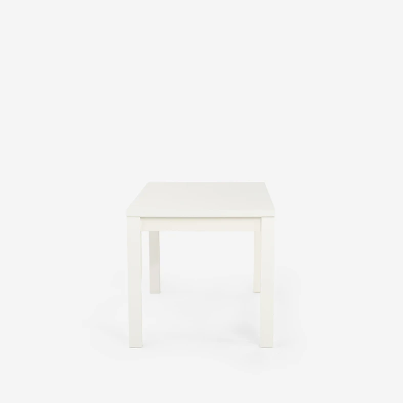 Rozkládací stůl bílý mat KELIN 138-178 cm