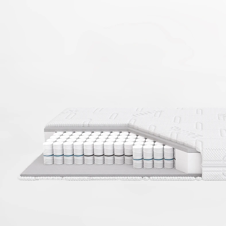 Materac ze sprężynami kieszeniowymi, o twardości H4