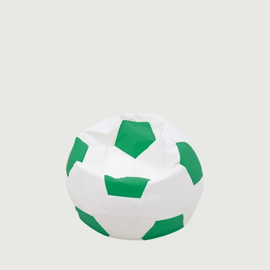 Sedací vak SPORT M bílo-zelený