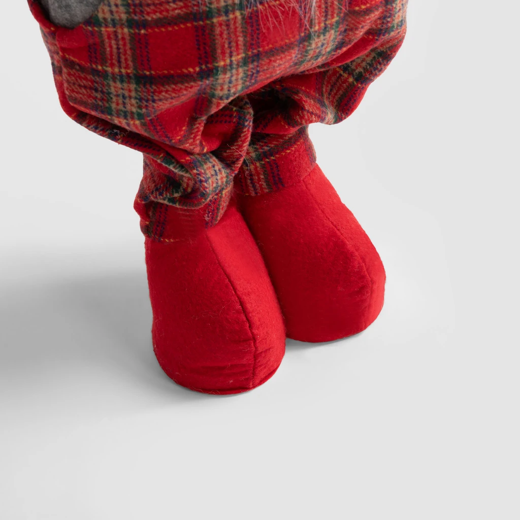 Dekorace skřítek červený 80 cm