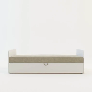 Béžová studentská válenda STAŚ 90x200 cm