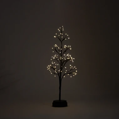 Dekorace černý LED STROM 45 cm