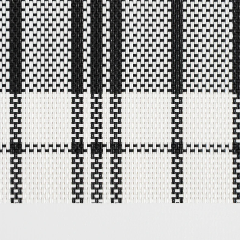 Czarnobiała kratka na podkładce 30x45 cm – stylowy detal do kuchni i jadalni, wygodny w użyciu.