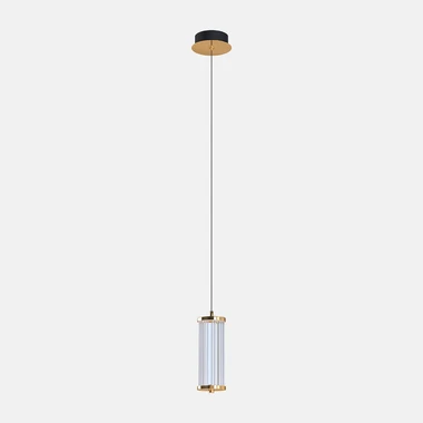 Zlaté závěsné svítidlo CALLY