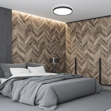 Černé stropní svítidlo LED 60W ORO NUBE