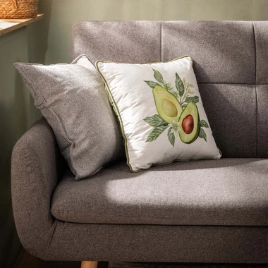 Dekorační povlak na polštář s avokádem FRUITS 40x40 cm