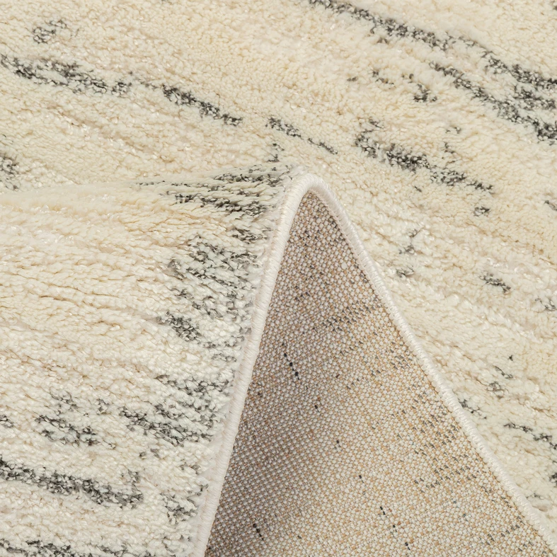 Koberec s abstraktním vzorem LISA krémový 120x170 cm