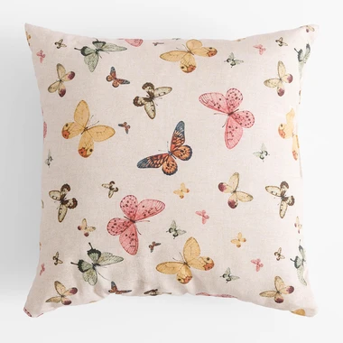 Polštář s motýly RENE 45x45 cm