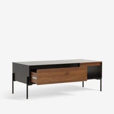 Konferenční stolek na kovových nohách TUMILLO