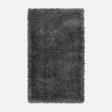 Šedý koberec do předsíně TOSKANIA, 80x140 cm