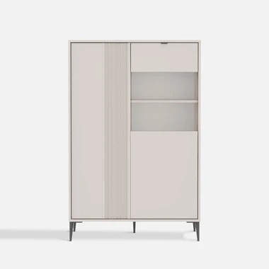 Nízká vitrína INERTIA kašmír