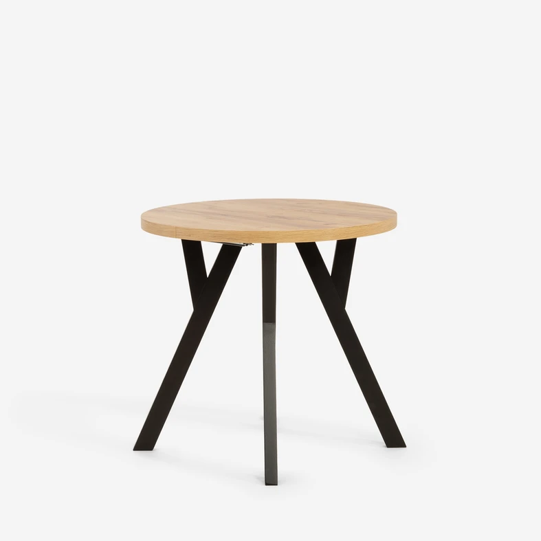 Kulatý rozkládací stůl PAOLO MINI 80-160 cm