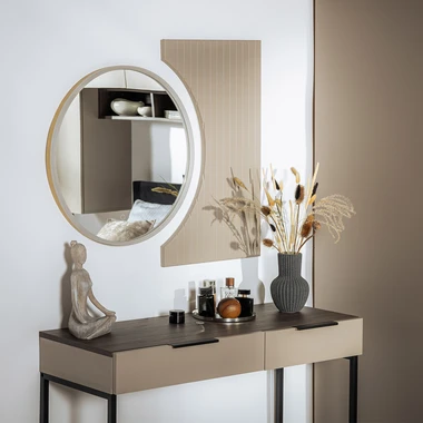 Černá keramická váza 19,8 cm