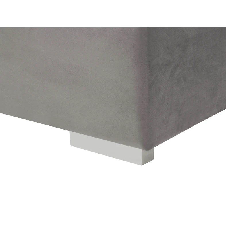 Postel boxspring s prošívaným čelem DAPHNE 160x200 cm