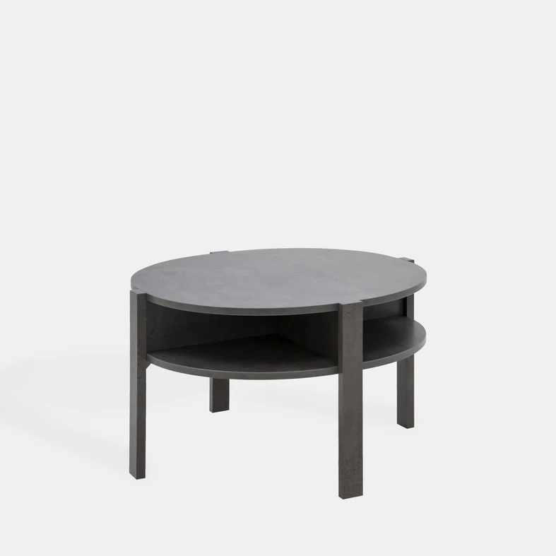 Kulatý konferenční stolek TOBAGO BETON