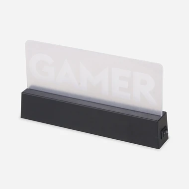 Dekorativní lampa LED NEON GAMER.