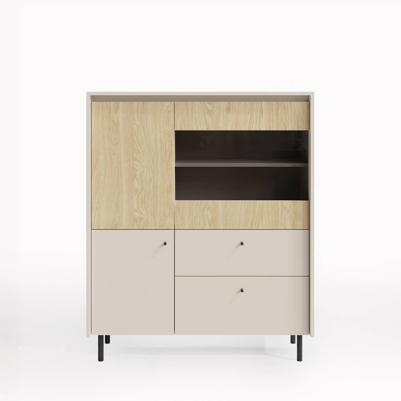 Vitrína se zásuvkami MALTA