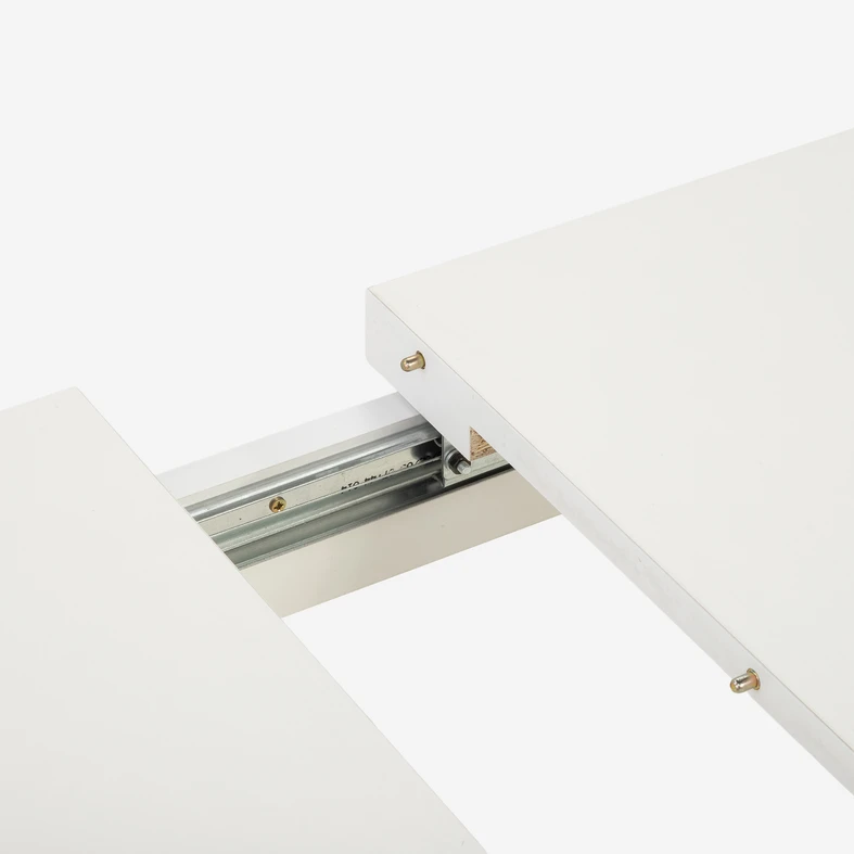 Rozkládací stůl bílý mat KELIN 138-178 cm